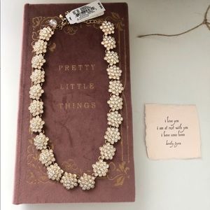 Gold and Crystal Statement Necklace